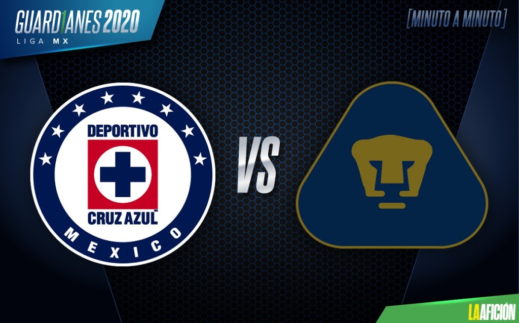 Cruz Azul vs Pumas UNAM 2020. Semifinales IDA Liga Mx