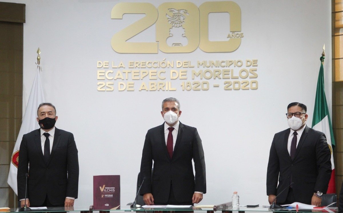 Ecatepec. Alcalde rinde segundo informe de gobierno