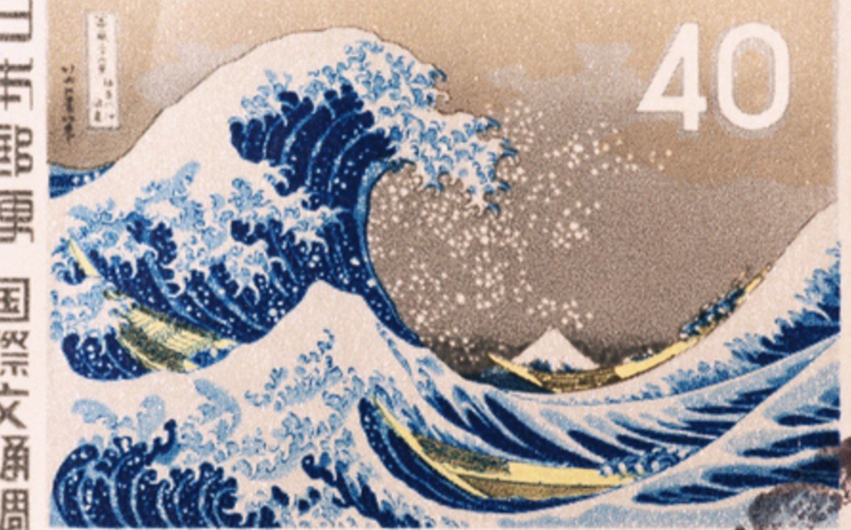 LEGO. Artista japonés recrea La gran ola de Kanagawa con 50 mil piezas