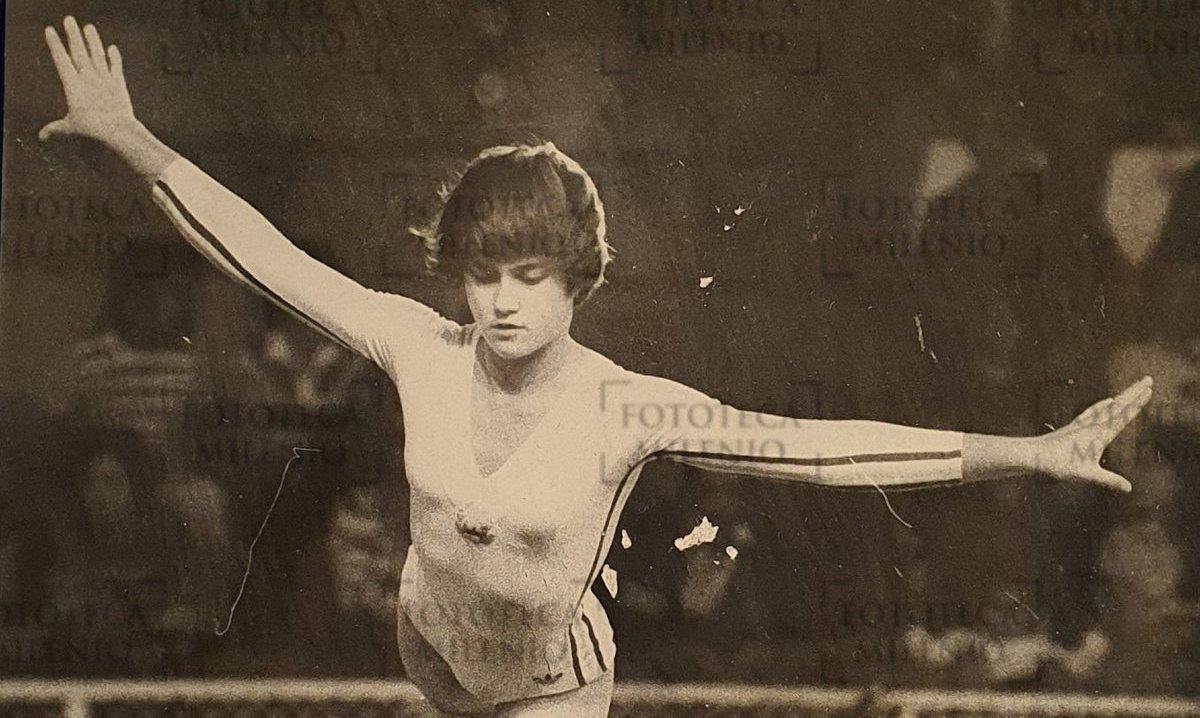 Fotos de Nadia Comaneci en los Juegos Olímpicos de Montreal 1976