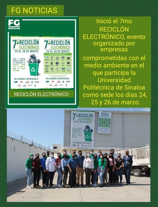 Se llevó a cabo rueda de prensa para inaugurar el 7mo RECICLÓN ELECTRÓNICO, even