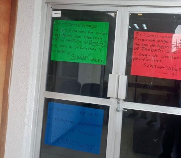 Trabajan bajo protesta empleados de la subdelegación de Pesca