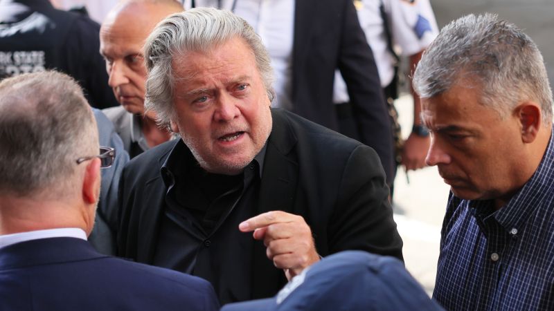 Actualizaciones en vivo: Steve Bannon sentenciado a cuatro meses de prisión