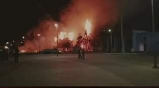 Nos reportan en este momento incendio en un Jardín de Niños, el edificio del l