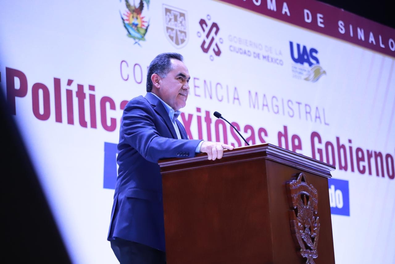 Claudia Sheinbaum presenta en la UAS la conferencia “Políticas Exitosas de Gobie