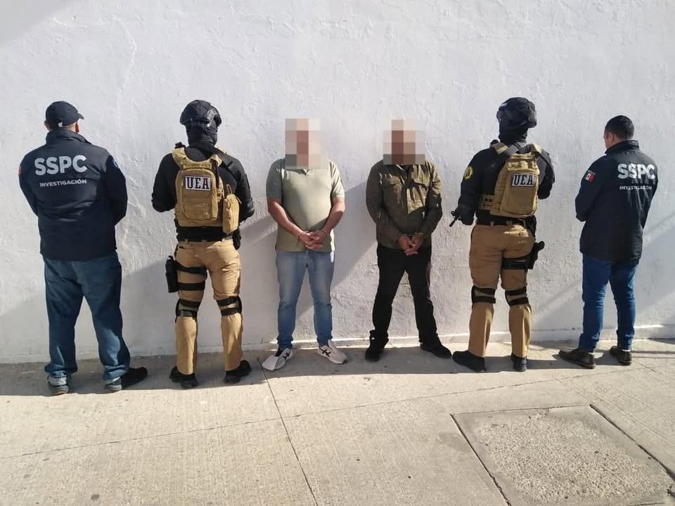 `Obtiene FGE vinculación a proceso contra Víctor “N” y Luis “N” por extorsión, robo y delitos contra la salud`