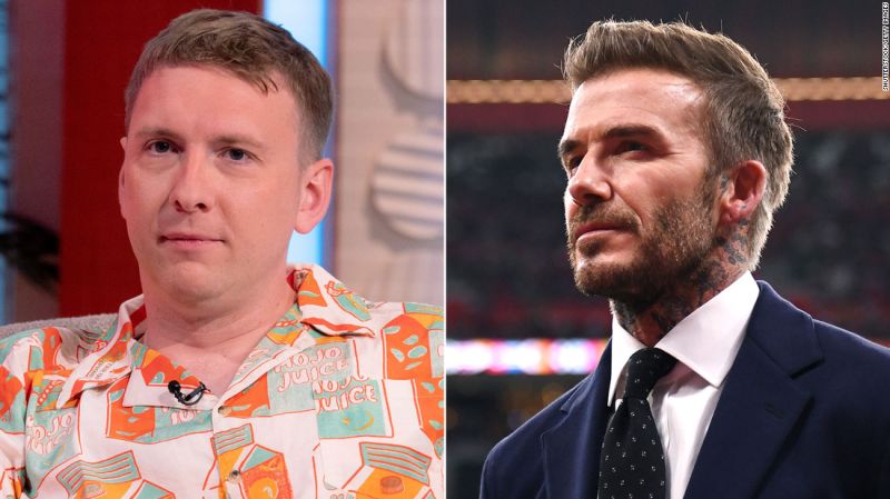 Joe Lycett aparentemente ha triturado £ 10,000 por el papel de David Beckham como embajador de la Copa del Mundo de Qatar