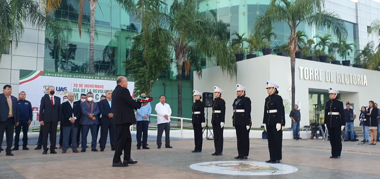 Conmemora la UAS el 112 aniversario de la Revolución Mexicana