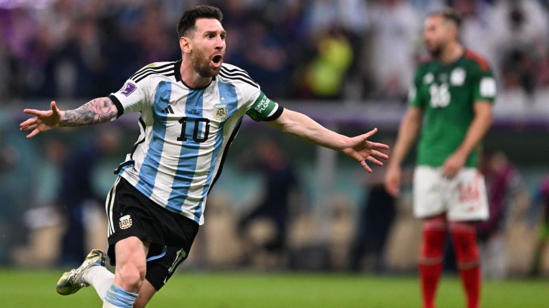Lionel Messi ayuda a mantener vivas las esperanzas de Argentina en la Copa del Mundo con un momento mágico contra México