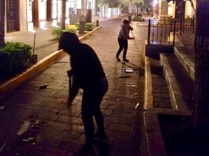 *Gobierno Municipal atiende con limpieza matutina espacios públicos de la ciudad