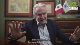 EL DIPUTADO FEDERAL SANTIAGO CREEL DICE: