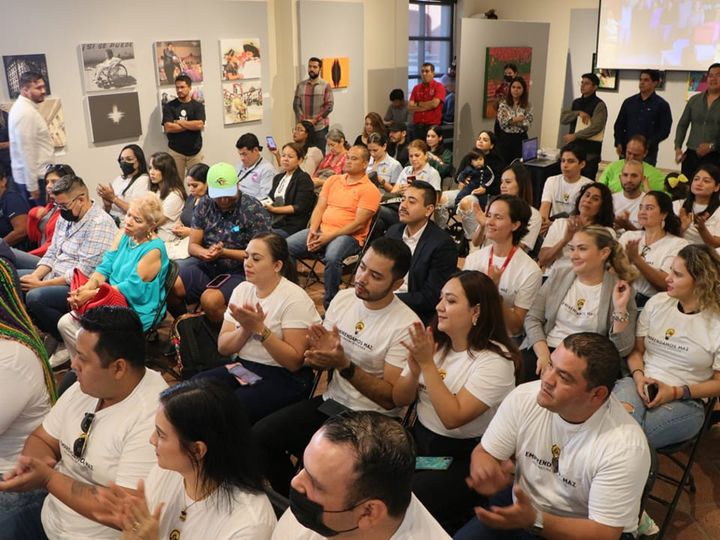 *Gobierno de Mazatlán logró a impulsar a 100 emprendedores en este 2022.*