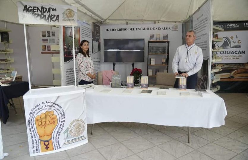 Participa Congreso de Sinaloa en FIL Culiacán 2022