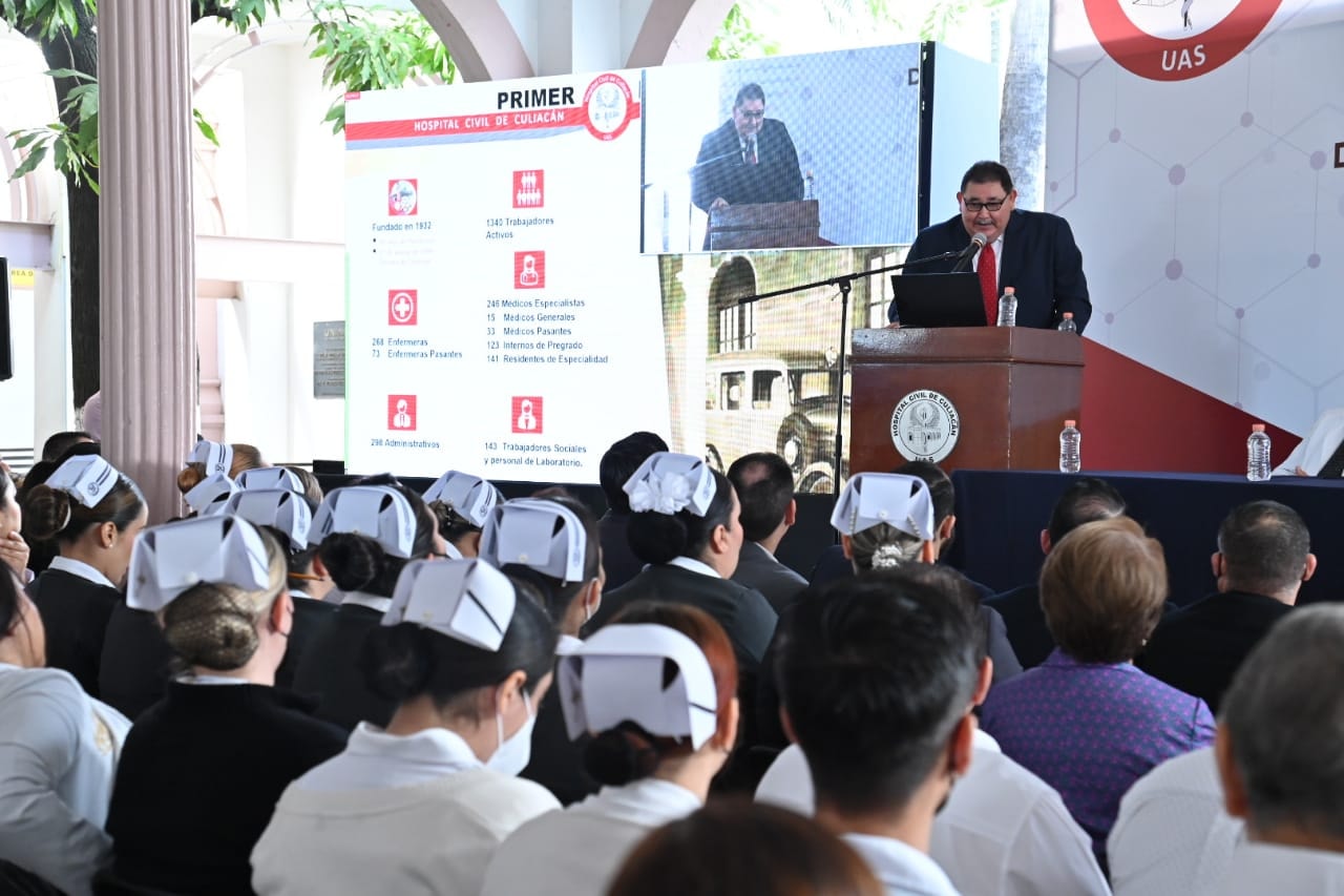 Director del HCC destaca durante su informe el trabajo conjunto con la UAS