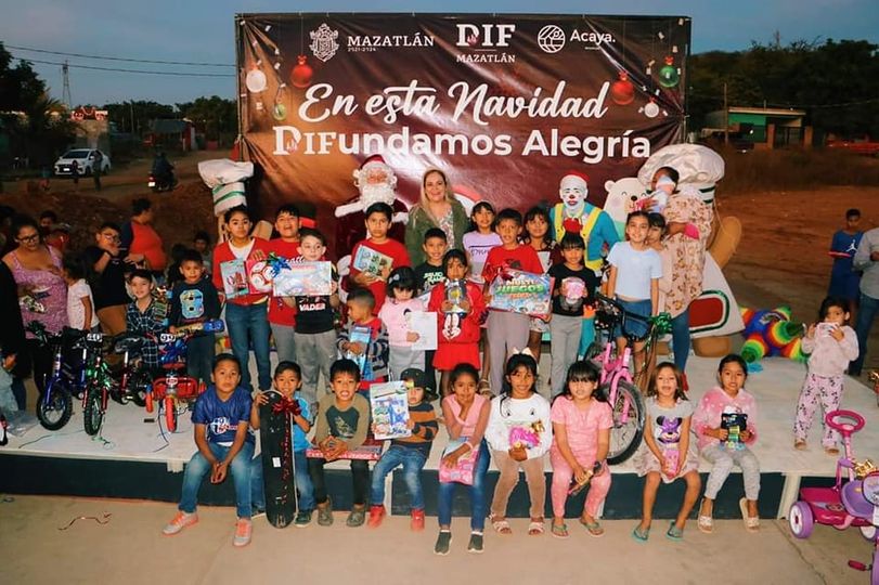 Una tarde muy especial vivieron niñas y niños de la invasión San Antonio, ubicad