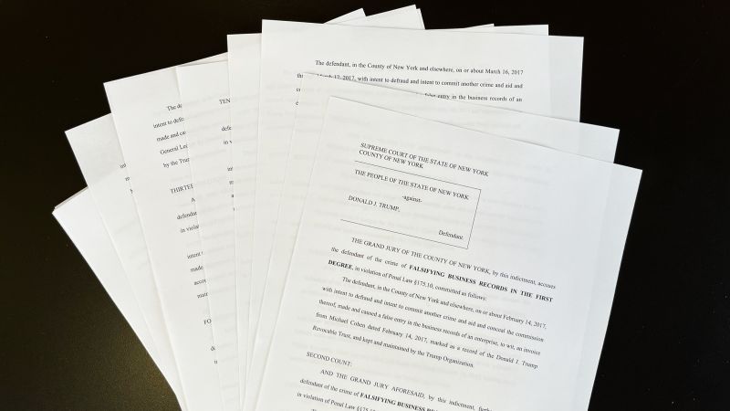 LEA: Acusación de Trump relacionada con el pago de dinero secreto