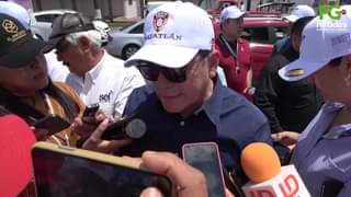 EL ALCALDE DE MAZATLÁN, EDGAR GONZÁLEZ, SUPERVISA PLAYAS Y DICE QUE MAZATLÁN SE
