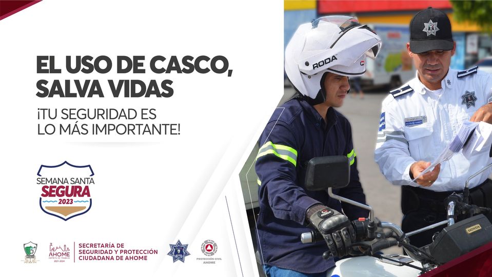 EL USO DE CASCO SALVA VIDAS.