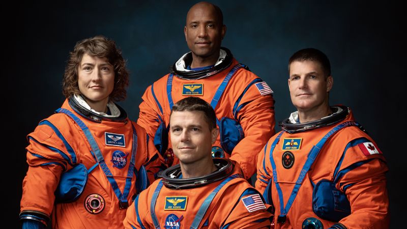 Artemis II: los 4 astronautas que la NASA eligió para la misión lunar