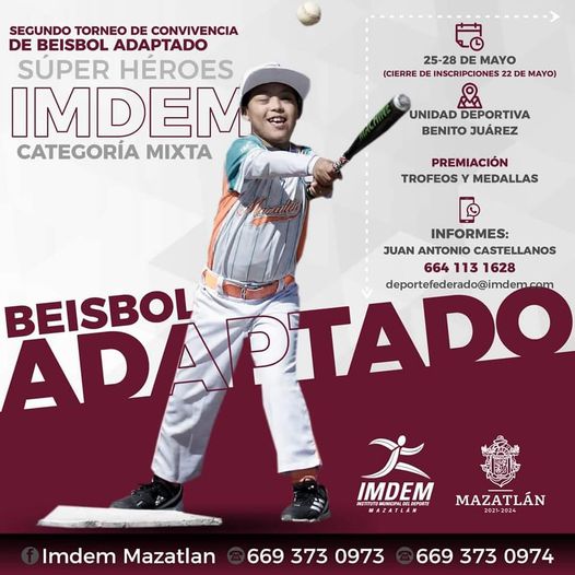 Invita Imdem a una nueva aventura beisbolera