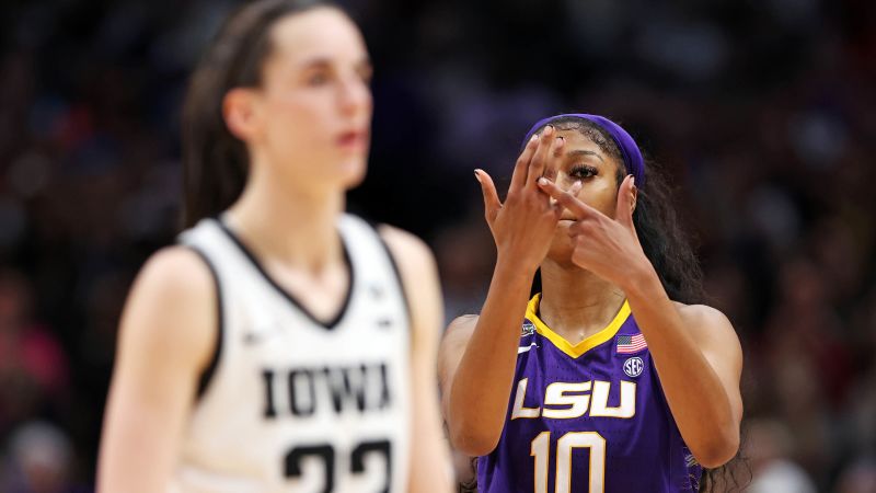 Angel Reese defiende el gesto dirigido a Caitlin Clark después de ganar el título nacional de LSU; llama doble estándar después de ser 'sin disculpas' ella