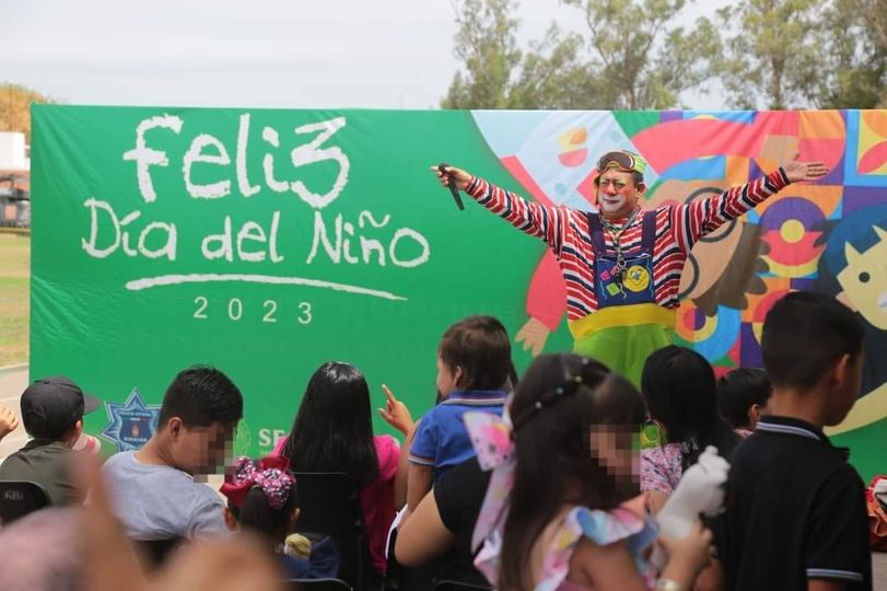 SSPE celebra a las niñas y niños, hijos de policías, por su día