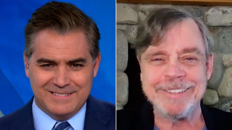 Video: Vea la reacción de la leyenda de 'Star Wars' a la impresión de Darth Vader de Acosta