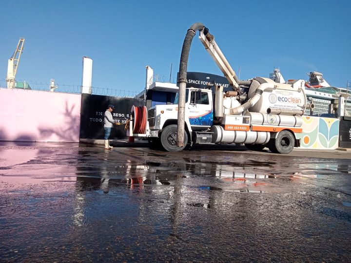*Falla eléctrica en Cárcamo 7 Sur, causa derrame en Emilio Barragán*
