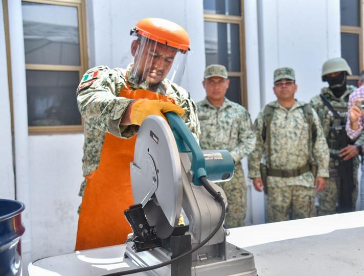 Desarma tu hogar, decide por tu familia”, programa de canje de armas en Palacio