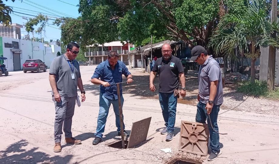 *Tras diversas maniobras, JUMAPAM restablece el suministro en Isla de la Piedra*