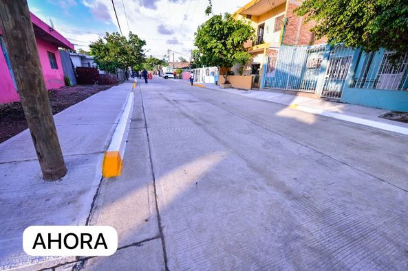 *La pavimentación de la calle Paraíso Rosales fue un milagro para familias de Ur