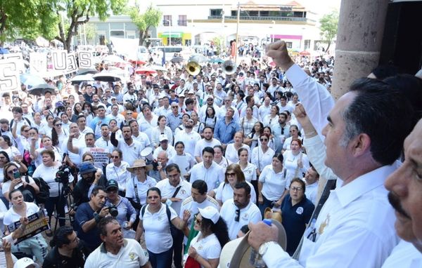 Sale a las calles la UAS; más de 105 mil universitarios en 30 movilizaciones en