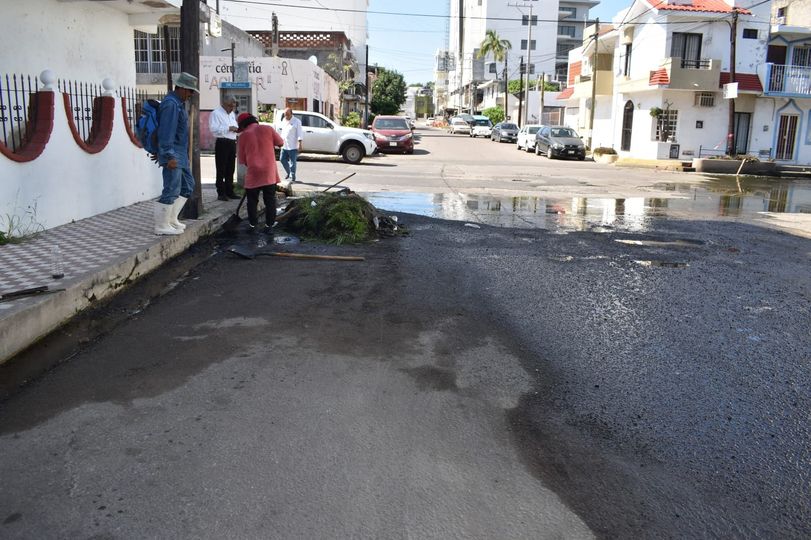 *JUMAPAM rmonitorea puntos de la ciudad, donde se hicieron desazolves y reparaci