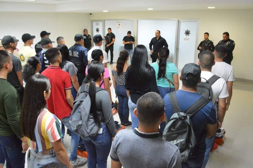 Se activan los 62 nuevos elementos de la Secretaría de Seguridad Pública Municip