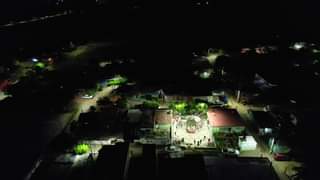 Sustitución de luminarias en el guayabo.