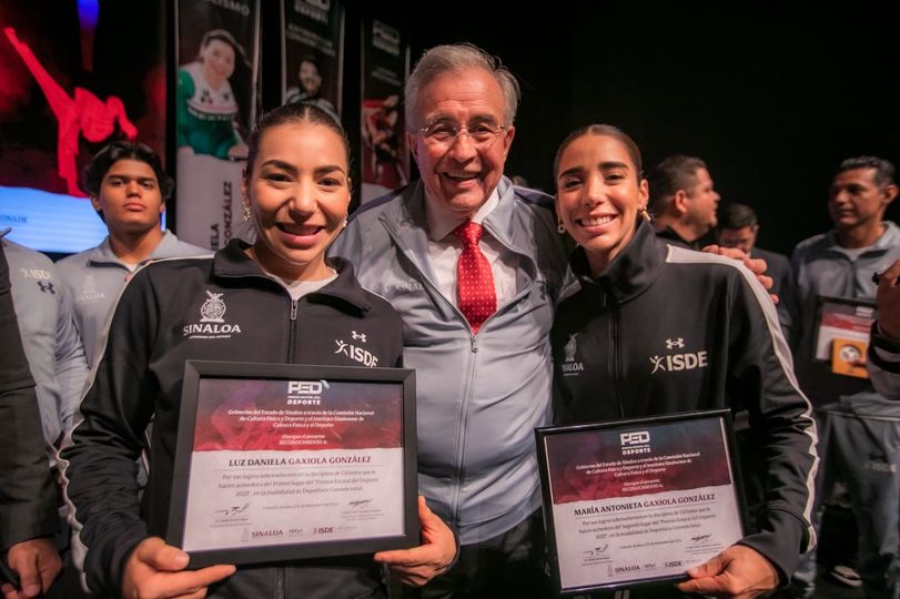 Entrega Rocha el Premio Estatal del Deporte 2023