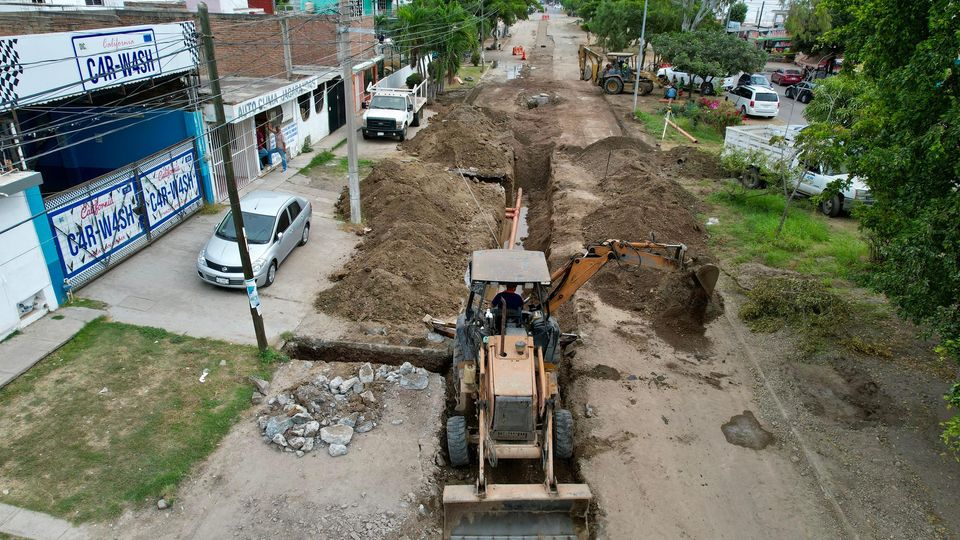 *Obras Públicas avanza en los trabajos para mitigar brotes de aguas negras con r