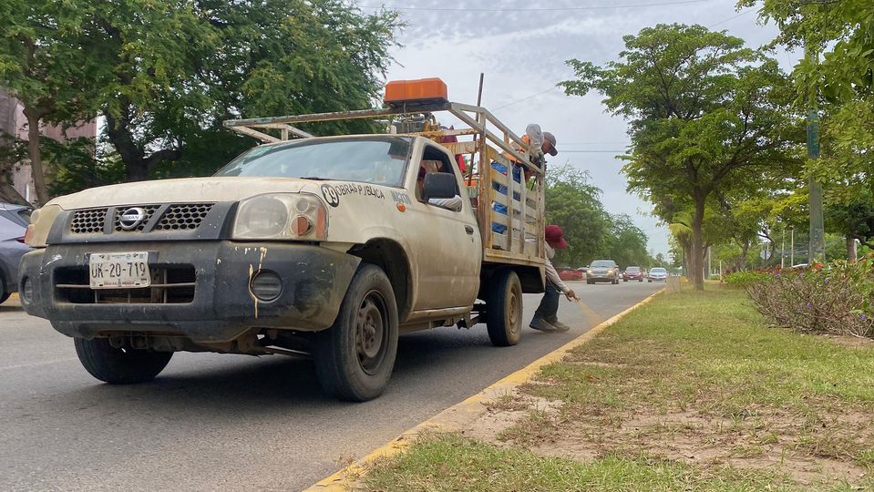 *Afinan últimos detalles en la zona de la Villa Navideña del Gobierno de Mazatlá
