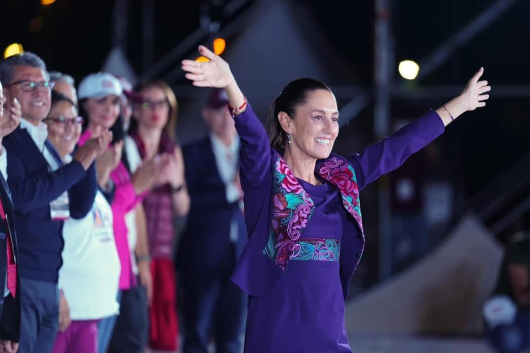 CLAUDIA SHEIMBAUM, VIRTUAL GANADORA DE LA CONTIENDA ELECTORAL DE ESTE DOMINGO 2