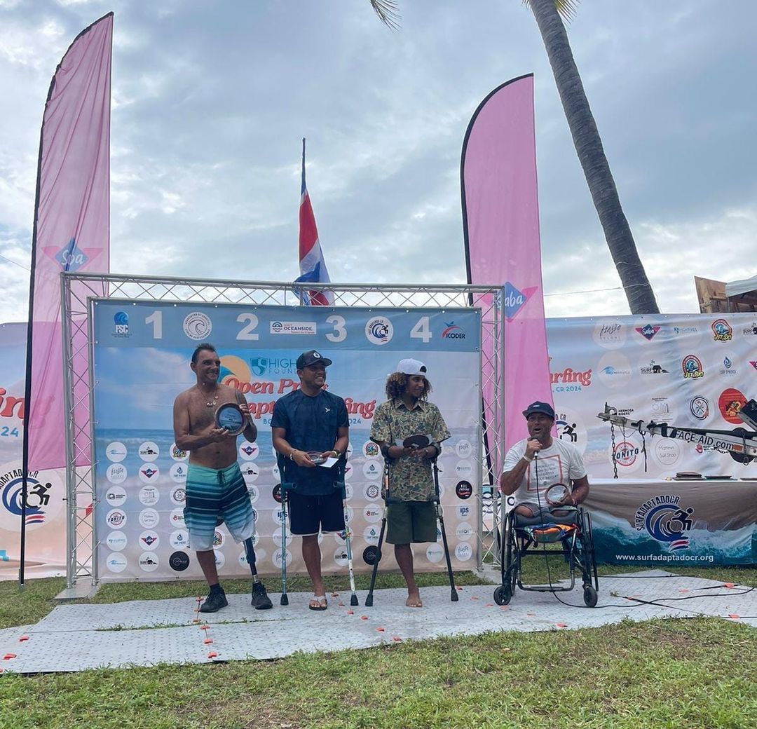 Repite 'Shutama' segundo puesto en el Adaptive Surfing World Tour