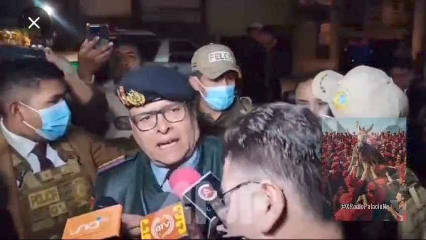 EL GENERAL JUAN JOSÉ ZÚÑIGA DIO A ENTENDER QUE FUE UN AUTO GOLPE DE ESTADO LO QU