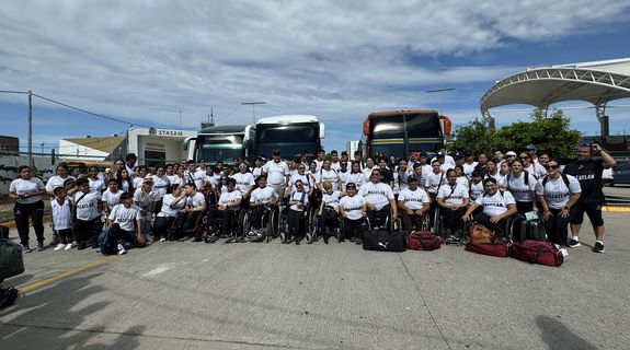 ¡Mucho éxito, para atletas! Inicia Selección Mazatlán su viaje al estatal de los Juegos Nacionales Conade 2024, dónde es...