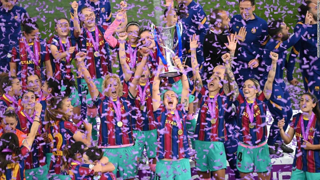 Barcelona golea al Chelsea para ganar la primera Champions League femenina