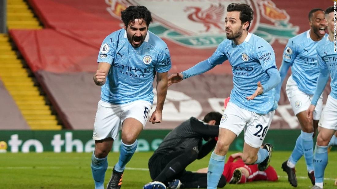 Premier League: Manchester City vence al Liverpool mientras Ilkay Gundogan falla el penalti, anota dos goles