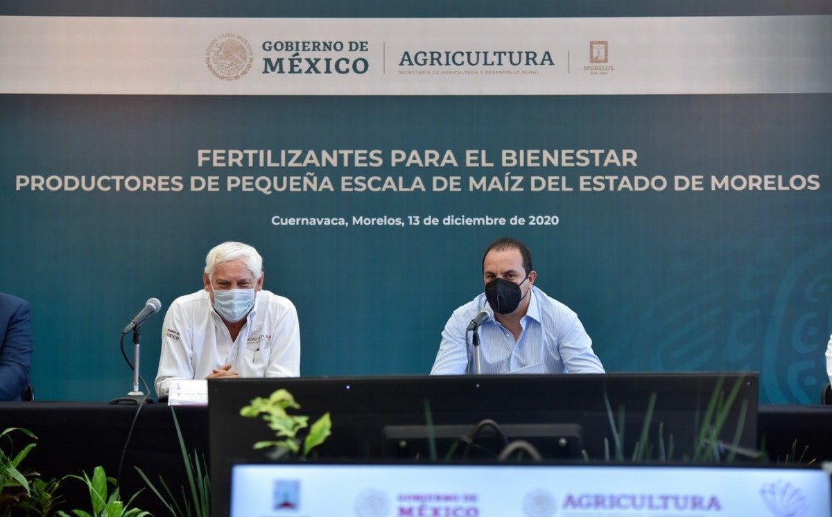 En Morelos, inicia el programa Fertilizantes para el Bienestar