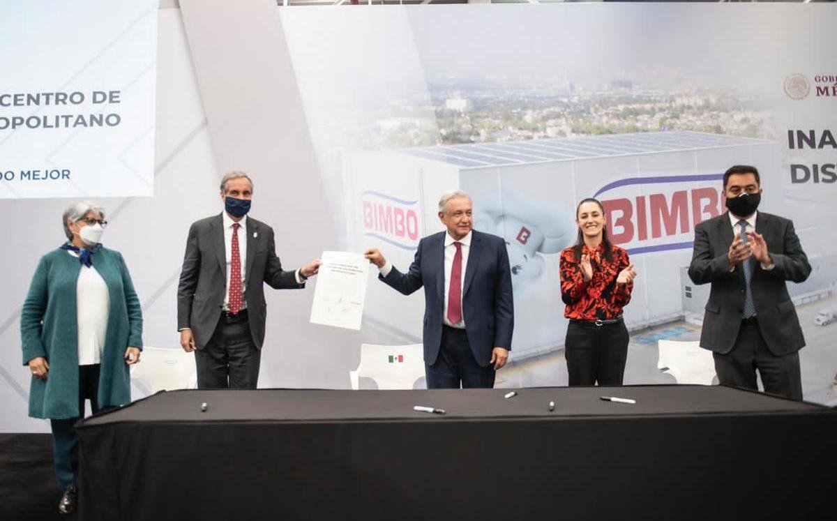 En esfuerzo conjunto, Bimbo y Gobierno inauguran CEDIS