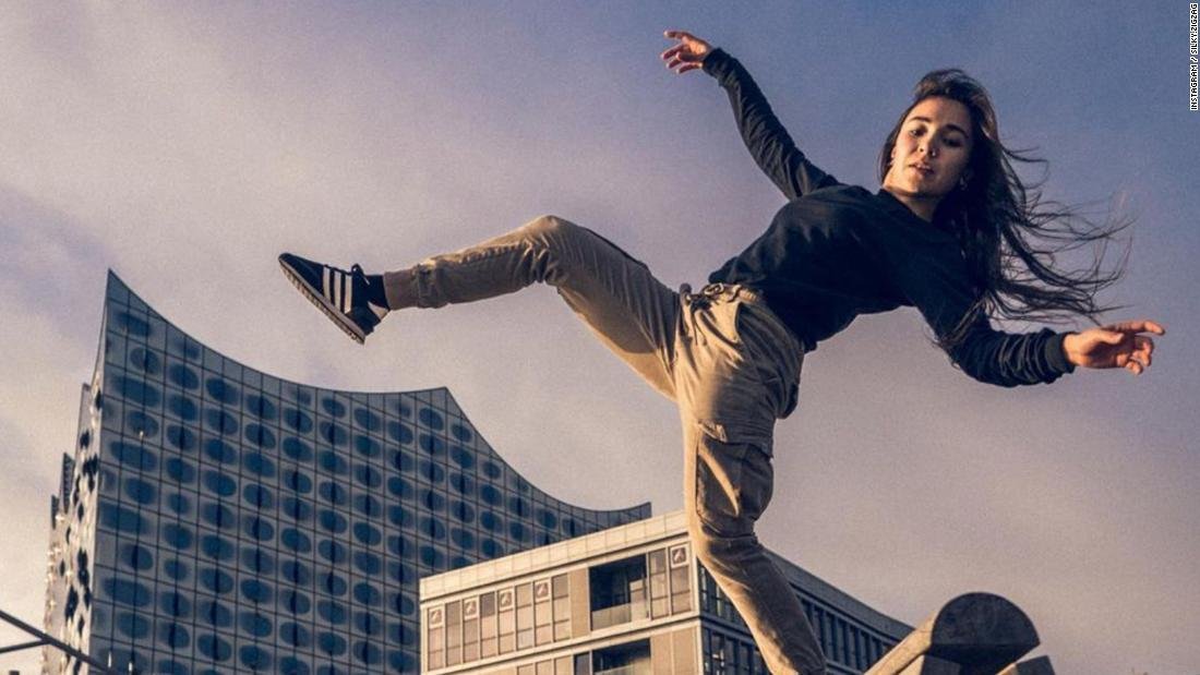 Silke Sollfrank: la exgimnasta que dice que parkour 'la abofeteó' y le dio libertad