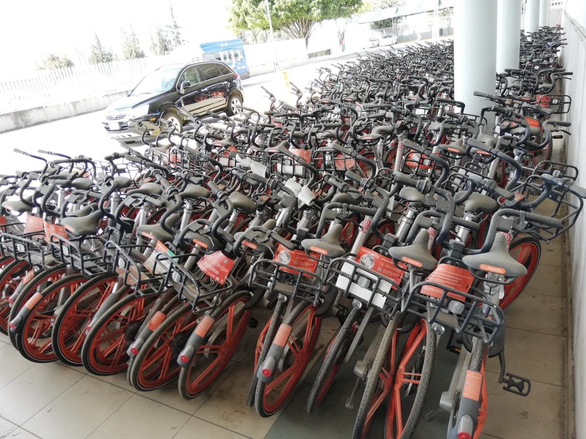 Bicicletas del proyecto Bici Pública están arrumbadas en Delta