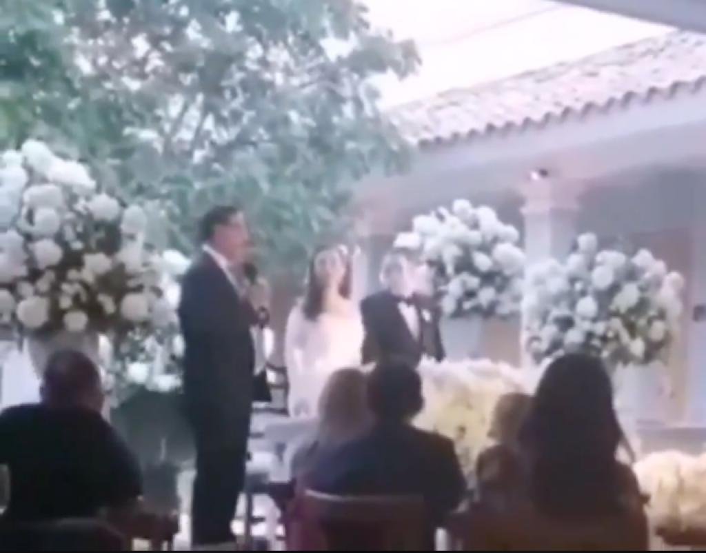 Naucalpan. Presidenta municipal celebra su boda