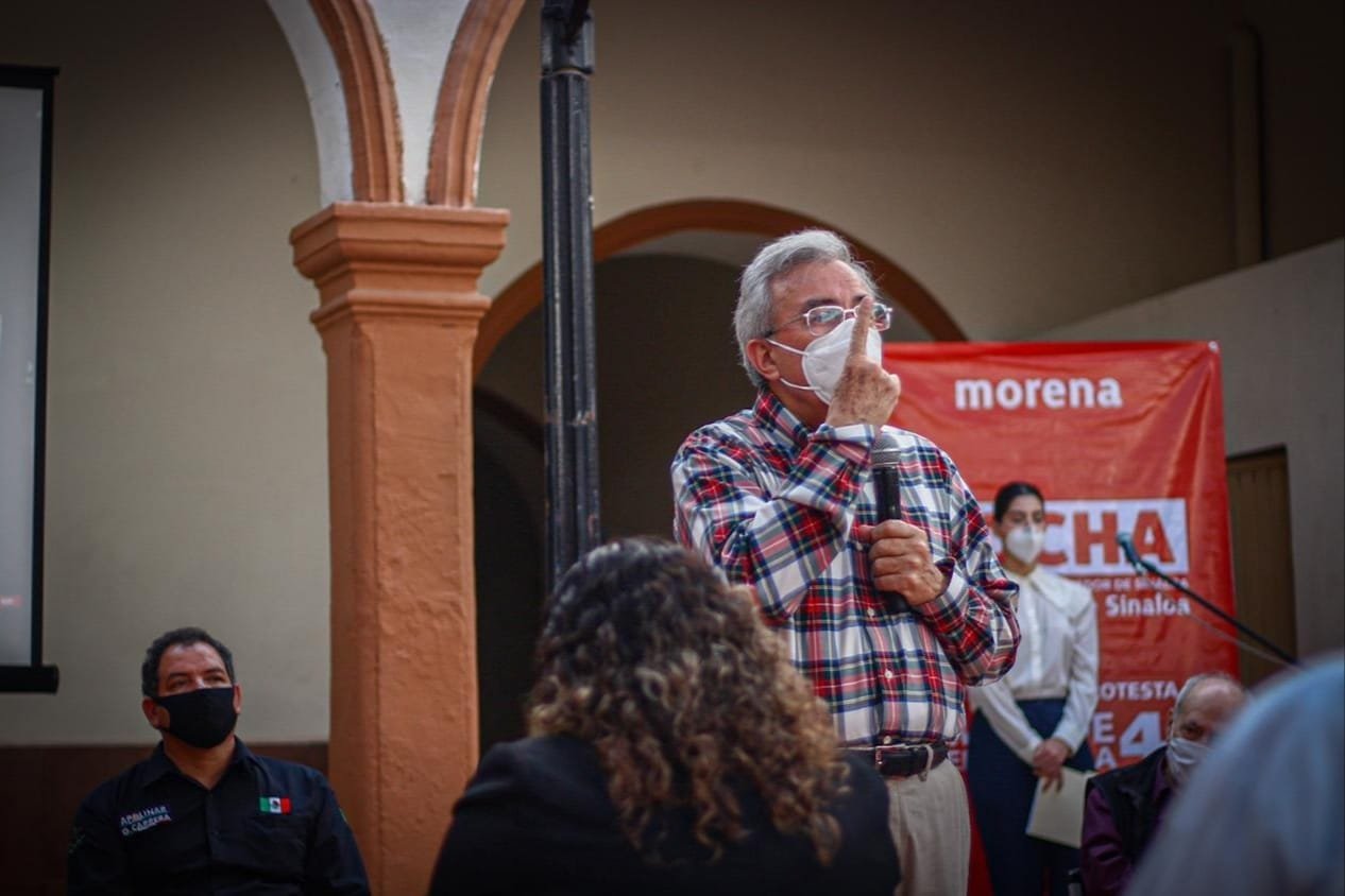 Rocha Moya asegura que no le preocupa el candidato que lance la coalición “Va po